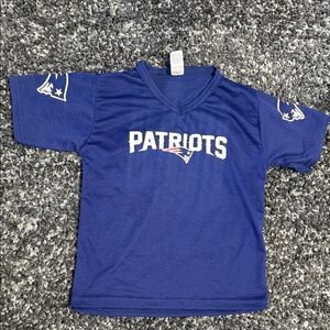 Patriots Kids Blue Mesh Jersey